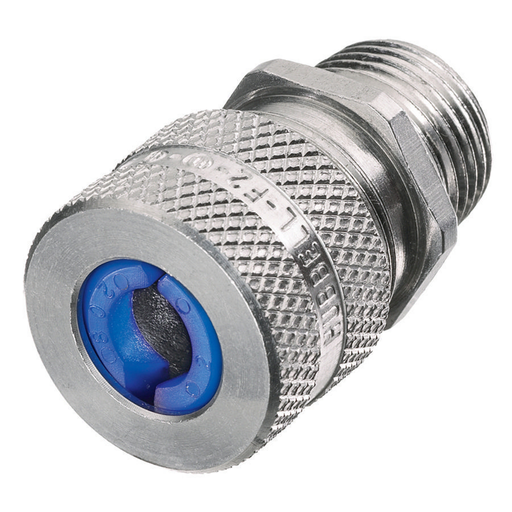 Mayer-DDS-Kellems Wire Management, Cord Connectors, Straight Male, .38-.44", 1/2", Aluminum-1
