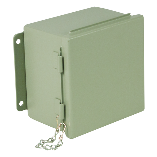 N12 JIC Lift-Off Cover 12X10X5 Carbon Steel - Gray