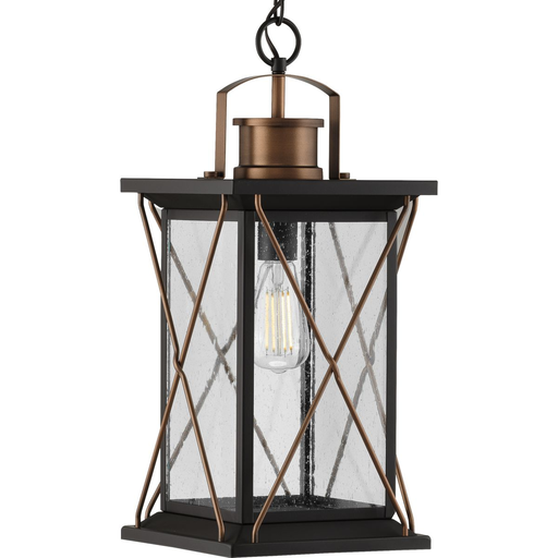 Product image for Progress P550068-020 Barlowe Collection Antique Bronze One-Light Hanging Lantern