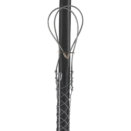 Support Grips, Universal Eye, Split Mesh, Rod Closing, Tin-Coated Bronze, 0.75-0.99"