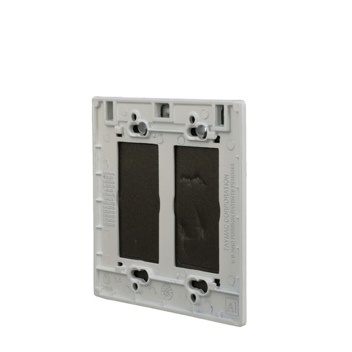 Product image for Bell MX2050WH 2-Gang Flip Weatherproof Cover, Vertical/Horizontal, 2-Device, 25-in-1, White