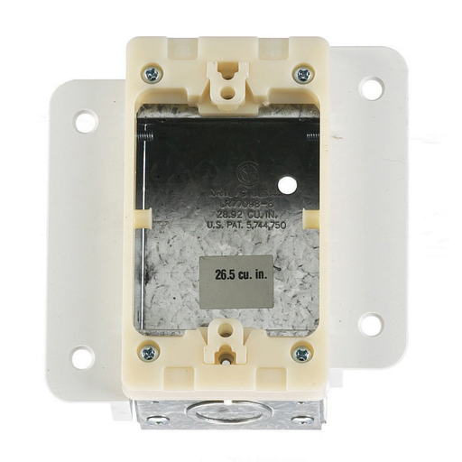 Product image for Hubbell HBLWSCS11 GANG RECESS WALL BOX