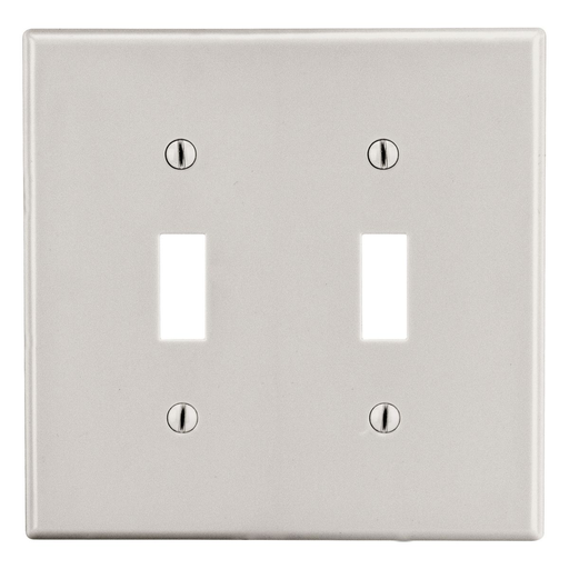 Product image for HWDK PJ2LA WALLPLATE, M-SIZE, 2-G,