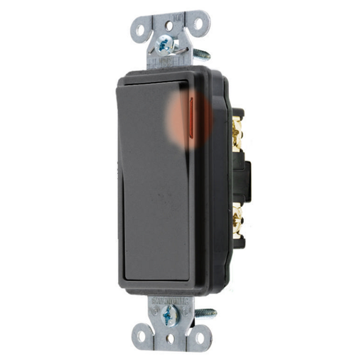 Product image for HWDK DS120PLBK SWITCH, DECO SER, SP