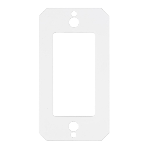 Product image for Hubbell S1R10CSPD Recessed 10" Series, Sub Plate, Center, Single Gang, Style Line?/ Decorator Opening