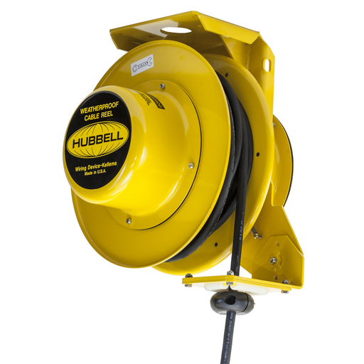 Hubbell HBL501042W w/PROOF ELEC REEL, 50', 10/4 SO CORD Springfield