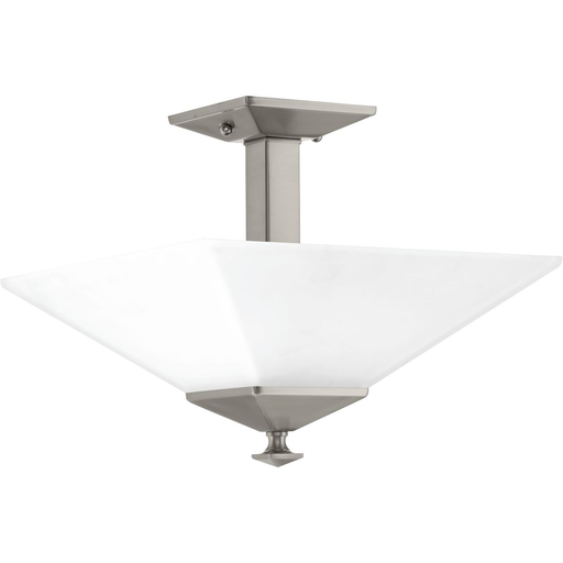 Product image for Progress P350107-009 Clifton Heights Collection 12-3/4" Two-Light Semi-Flush