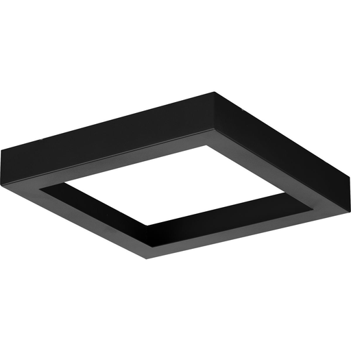 Product image for Progress P860053-031 Everlume Collection Black 7" Edgelit Square Trim Ring