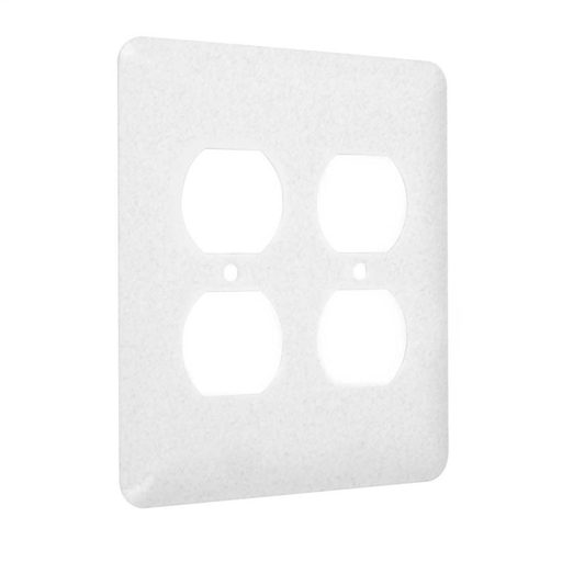 Product image for RACO WRTW-DD 2G MAXI (2) DUPLEX WHI