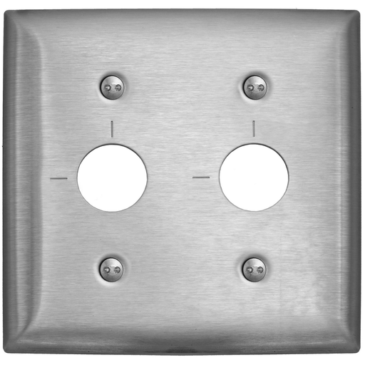 Product image for HWDK SS22RKLM WALLPLATE, 2-G, RKL,
