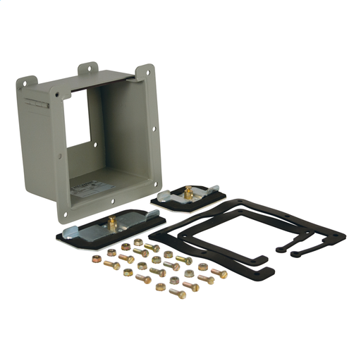 N1 Lay-In Reducer 4X2.5 Carbon Steel - Gray