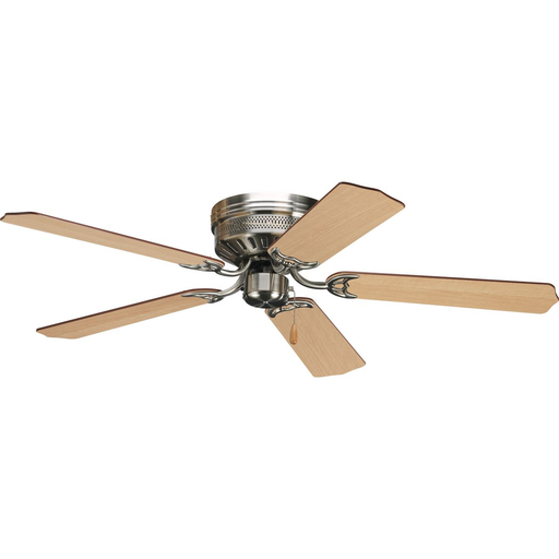 Product image for Progress P2525-09 AirPro Collection 52" Five-Blade Hugger Ceiling Fan