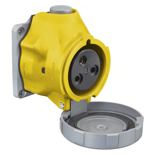 IEC Pin and Sleeve Switched Receptacle 30A, Watertight