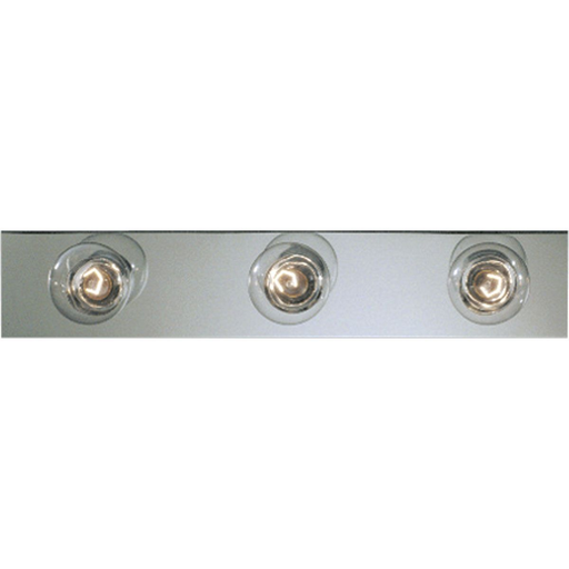 Product image for Progress P3114-15 Broadway Collection Three-Light Polished Chrome Traditional Bath Vanity Light