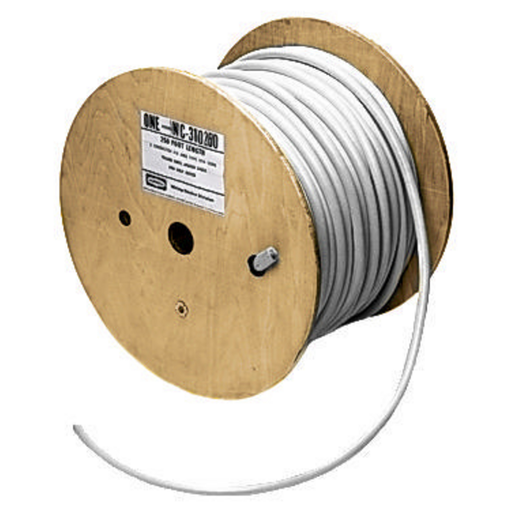 Product image for Hubbell WC310280 Marine POWER CABLE, 10/3 STO, 280', WH