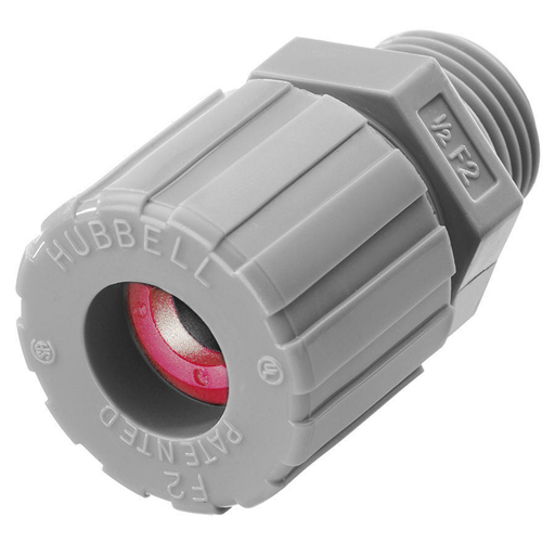 SHC1044CR - Kellems Wire Management, Cord Connectors, Straight Male, 1.00-1.13", 1", Nylon