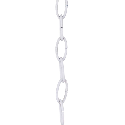 Product image for Progress P8757-151 Accessory Chain - 10' of 9 Gauge Chain in Cottage White