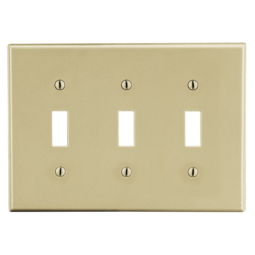 Product image for HWDK P3I WALLPLATE, 3-G, 3) TOG, IV