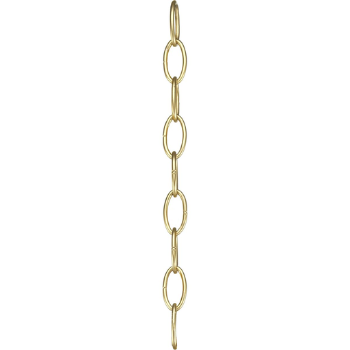 Product image for Progress P8757-78 Accessory Chain - 10' of 9 Gauge Chain in Vintage Gold