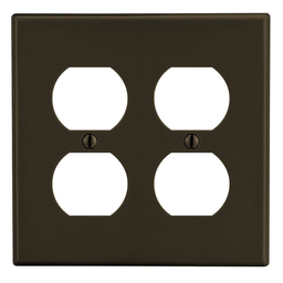 Product image for HWDK PJ82 WALLPLATE, M-SIZE, 2-G, 2
