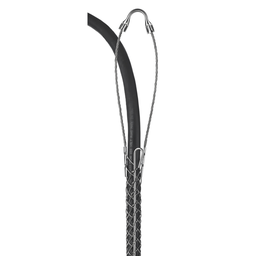 Hubbell / Kellems 024-03-018 Standard Duty Support Grip, Single Eye, Split Mesh, Rod Closing, Stainless Steel - 1.25"-1.49"