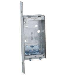 Raco 405 3-3/4" x 2" Switch Box, Nongangable, 1" Deep, NMSC Clamps
