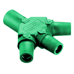 Hubbell HBLM3FGN Single Pole, TRI TAP, M-F-F-F, GREEN