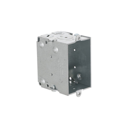 RACO 528 2 x 3 x 2-1/2 Inch 12.5 In Pre-Galvanized Steel Level Bump Mount Gangable Switch Box