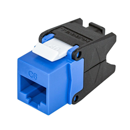 Product image for HPW HJU6B JACK, HJU6, CAT6, UNI, BL