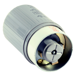 Locking Devices, Hubbellock, Mobile X-Ray, Male Plug, 50A 250V, 2-Pole 3-Wire Grounding, Non NEMA, ScrewTerminal, Gray, With Epoxy Kit