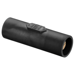 Hubbell HBLDMBK Single Pole, DOUBLE Male CON, BK