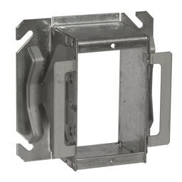 RACO 786B 4SQ TILE COVER 1-DEVICE BLOCK-LOC BRKT