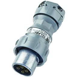 Killark VP3485 30A 3 Pole 4 Wire Plug Assembly