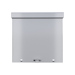 N3R Screw-Cover Wall-Mount 8X8X4 Carbon Steel - Gray