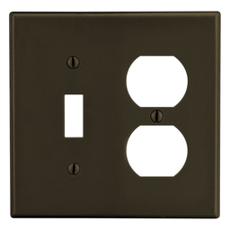 Product image for HWDK P18 WALLPLATE, 2-G, 1) DUP 1)