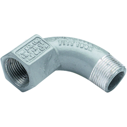 KLRK BL-90-1 ELBOW, MALE/FEM 90 DEG AL 1/2"