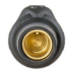 Heavy Duty Products, Single Pole Devices, Industrial Grade, Female, Plug, 400A 600V AC/DC, Single Conductor, Double Set Screws, Black