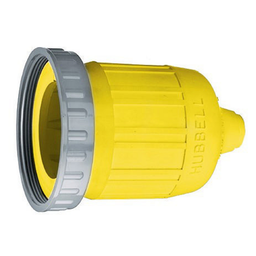 Hubbell HBL60CM33 Yellow Straight Blade Weatherproof Boot