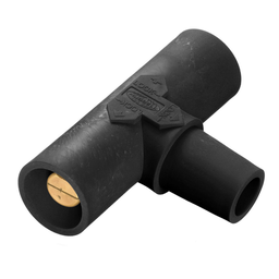 Hubbell HBLPTBK Single Pole, PARALLEL T, FEM-MALE-MALE, BK