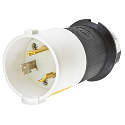 Twist-Lock® Safety-Shroud® Male Plug 30A