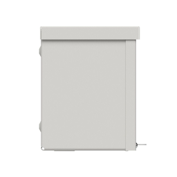 N3R Screw-Cover Wall-Mount 18X24X6 Carbon Steel - Gray