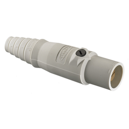 Hubbell HBL300MW 300 Amp 600 VAC 250 VDC 1-Pole White Male Plug