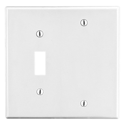 Product image for HPW PJ113W WALLPLATE, M-SIZE 2G, 1)