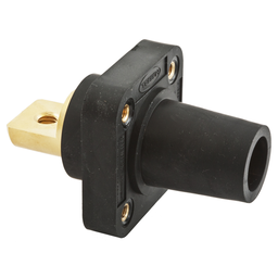Hubbell HBLFRBBK Single Pole, 300/400A FeMale BUS RECEP, BK
