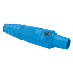 Hubbell HBL400FBL 400 Amp 600 VAC 250 VDC 1-Pole Blue FeMale Plug