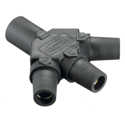 Hubbell HBLM3FBK Single Pole, TRI TAP, M-F-F-F, BLACK