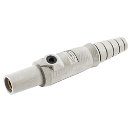 Hubbell HBL15FW SINGLE POLE SER 15 FeMale Plug, 150A, WH