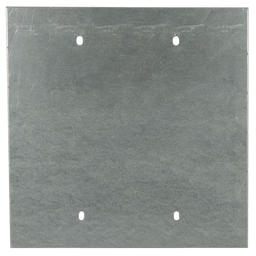 Flush Cover (Screw-Cover Series) 6X12 Carbon Steel - Galvanized
