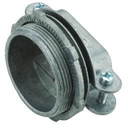 RACO 2858 CONNECTOR SVC ENT UF OVAL 2 IN DC ZINC