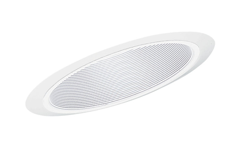 Mayer-DDS-6IN Downlight Baffle Trim, White, White Trim Ring-1